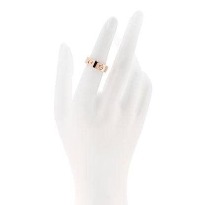 Cartier 18K Pink Gold 5.5mm LOVE Ring 51 5.75 2 of 4