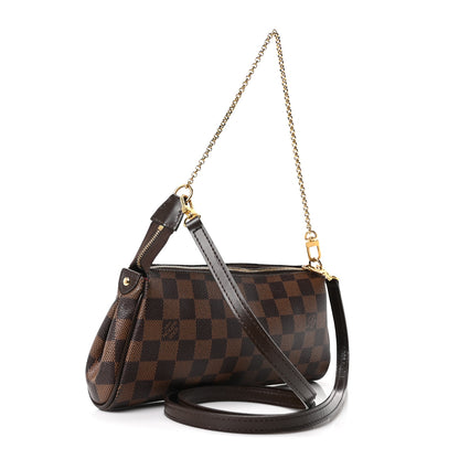 Louis Vuitton Damier Ebene Eva Clutch 3 of 10