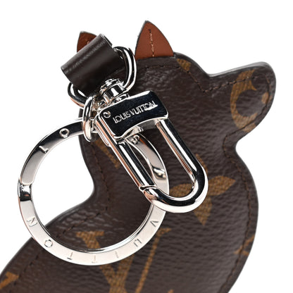 Louis Vuitton Monogram Dog Bag Charm Key Holder 4 of 4
