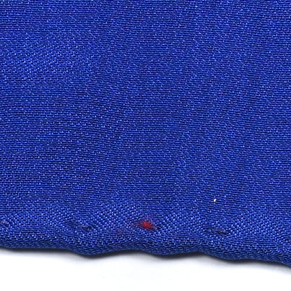 Louis Vuitton Silk Monogram Scarf Blue 4 of 5