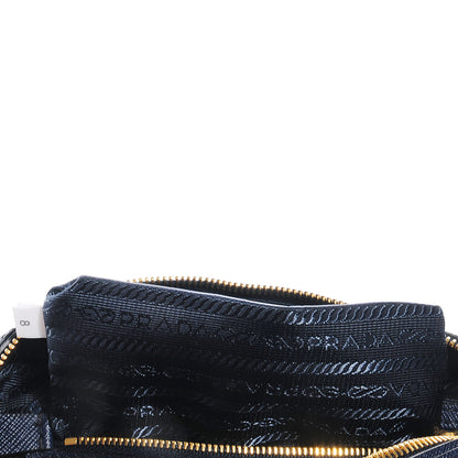 Prada Saffiano Mini Camera Crossbody Bleuette 5 of 8