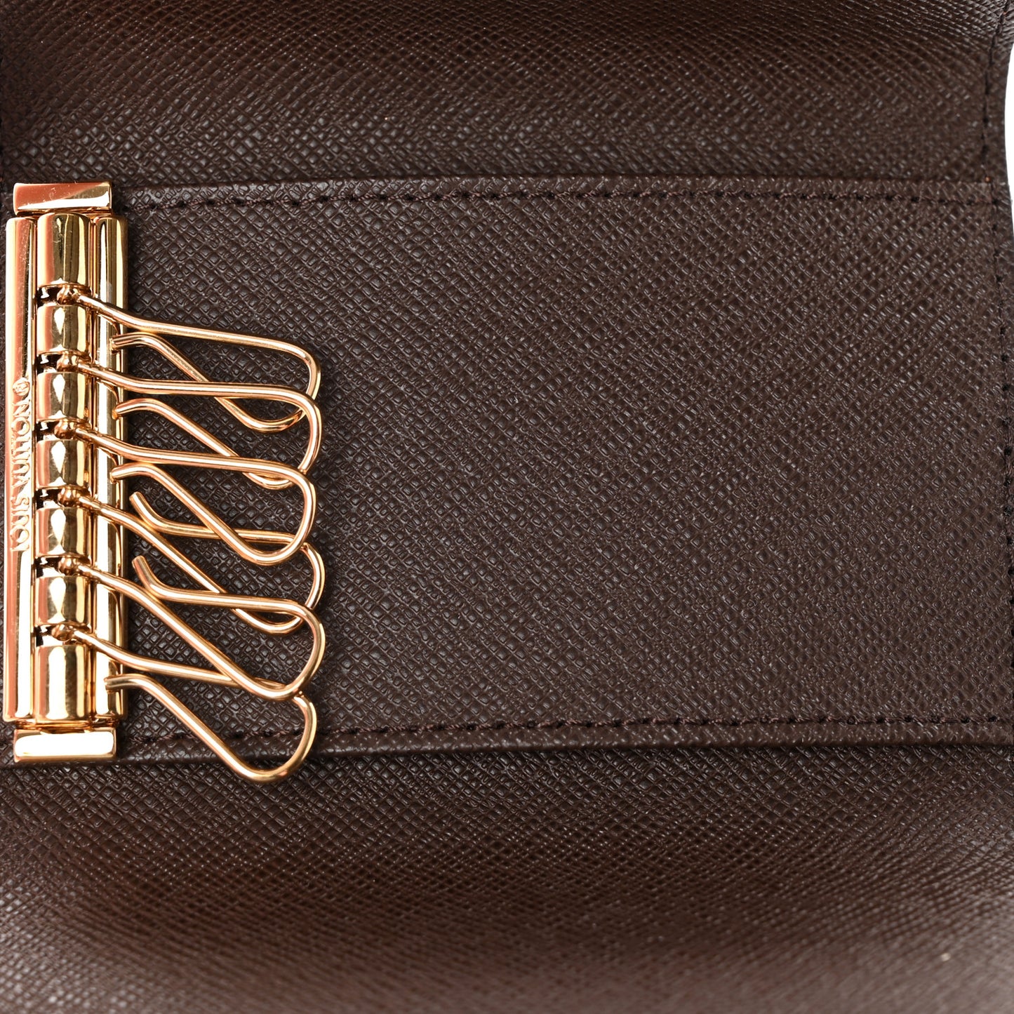 Damier Ebene Multicles 6 Key Holder