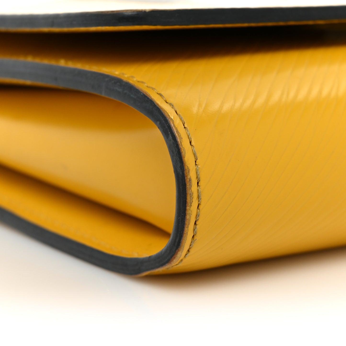 Epi Early Bird Twist Chain Wallet Jonquille