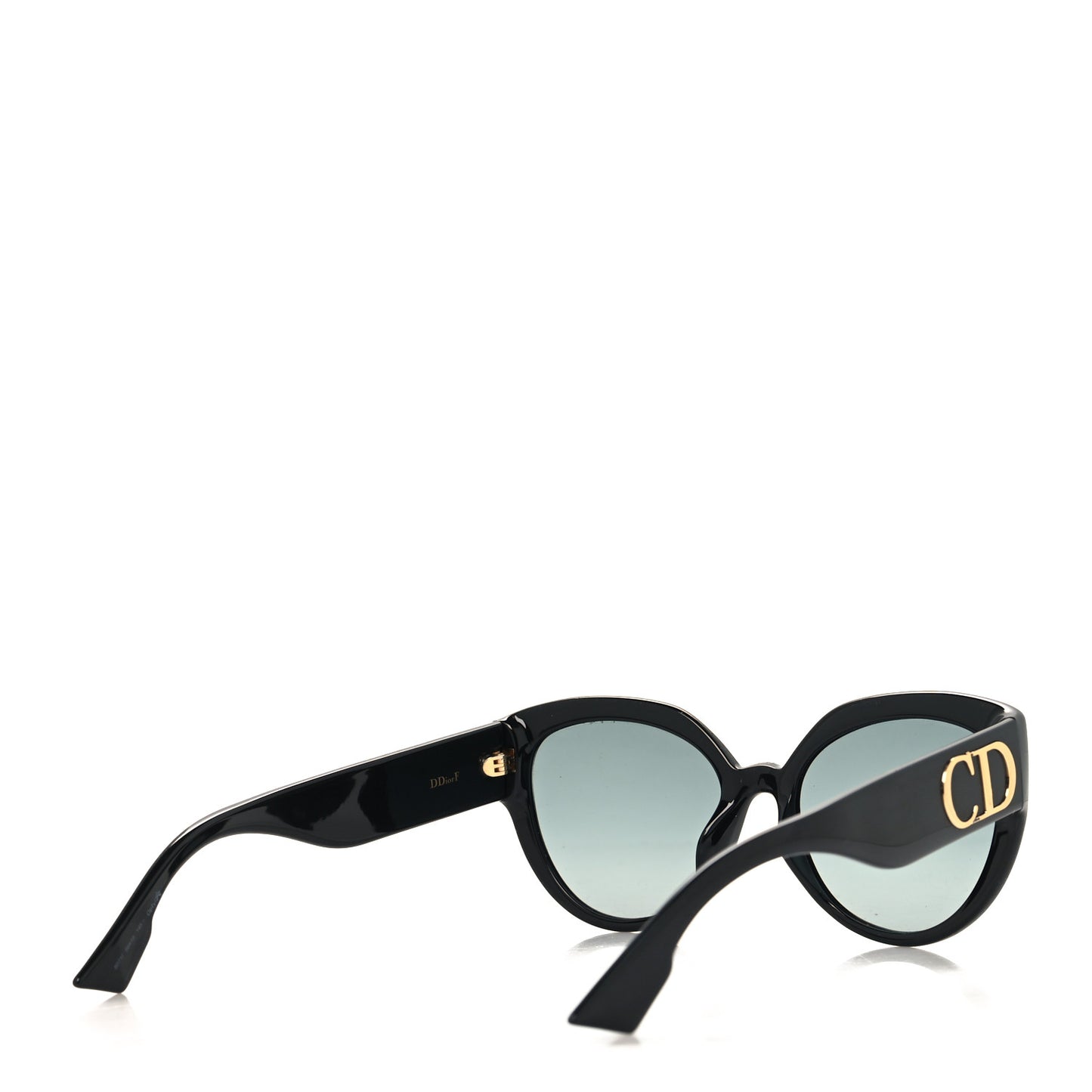 Acetate DDiorF Cat Eye Sunglasses Black