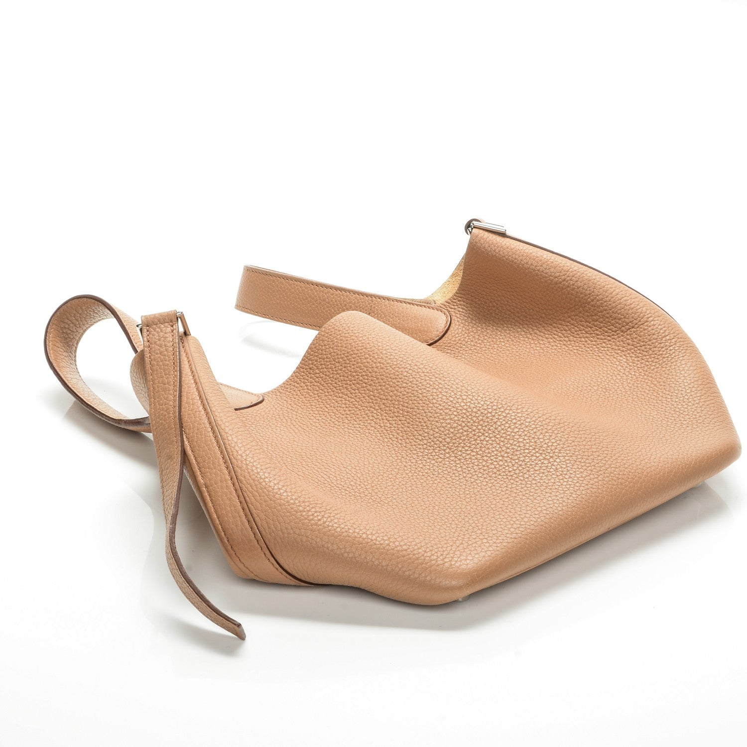 Hermes Taurillon Clemence Picotin 18 PM Biscuit 10 of 10