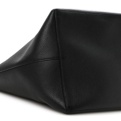 The Row Grained Calfskin Park Tote Three Black 9 of 10