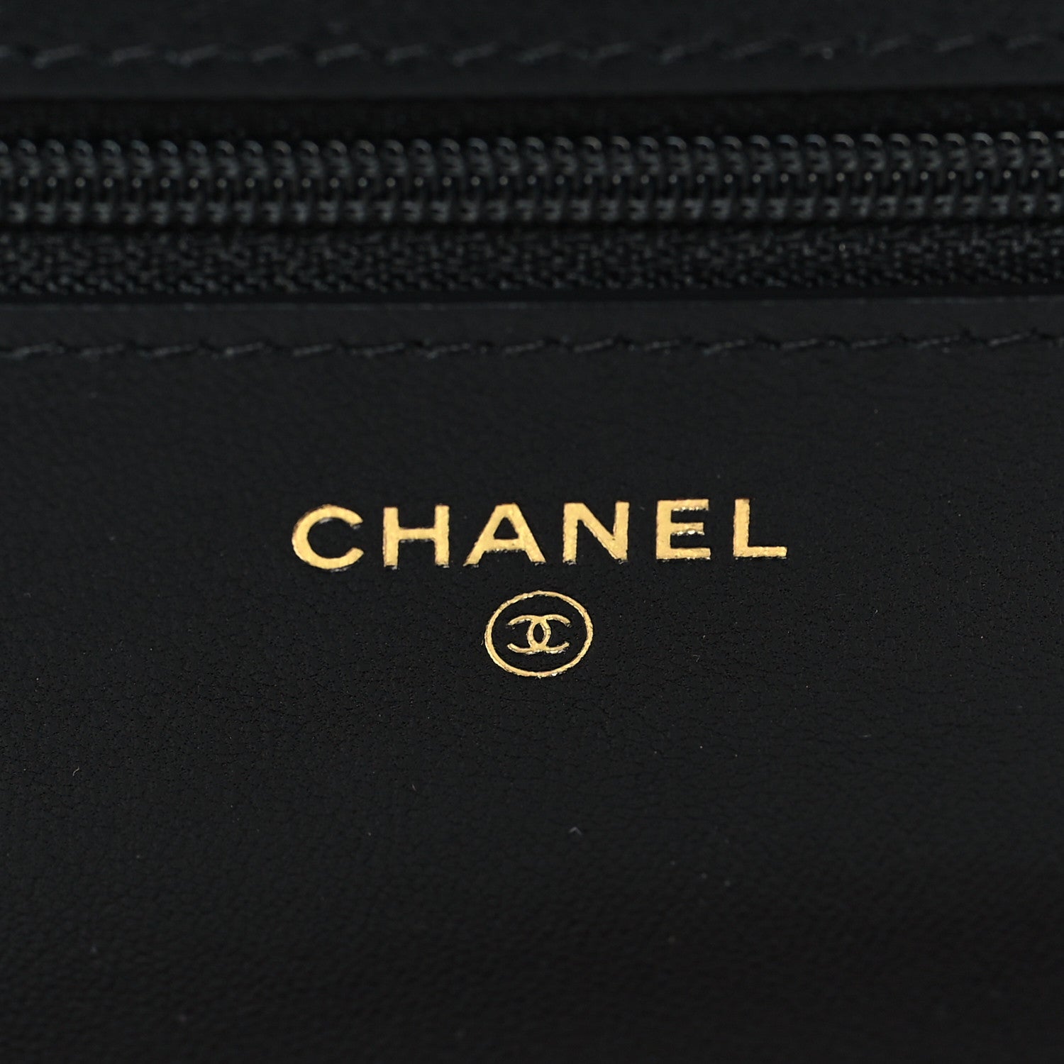 Chanel Lambskin Quilted Chanel 19 Wallet On Chain WOC Black 6 of 8