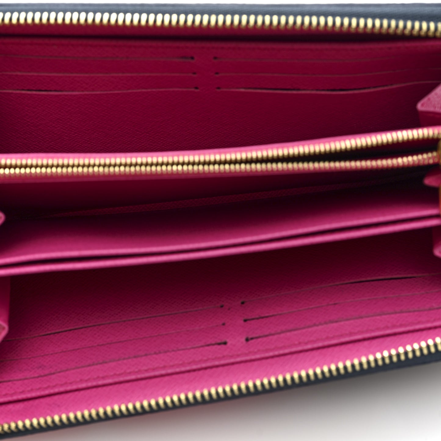Monogram Giant Spring In The City Zippy Wallet Midnight Fuchsia