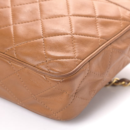 Chanel Lambskin Tassel Camera Case Light Brown 9 of 9
