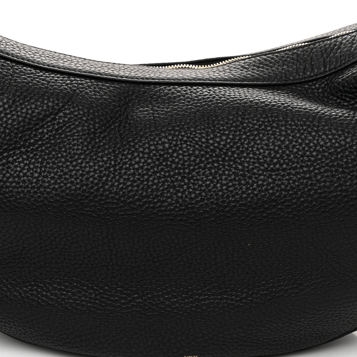 Khaite Pebbled Calfskin Augustina Hobo Black 8 of 11