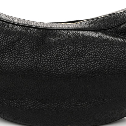 Khaite Pebbled Calfskin Augustina Hobo Black 8 of 11
