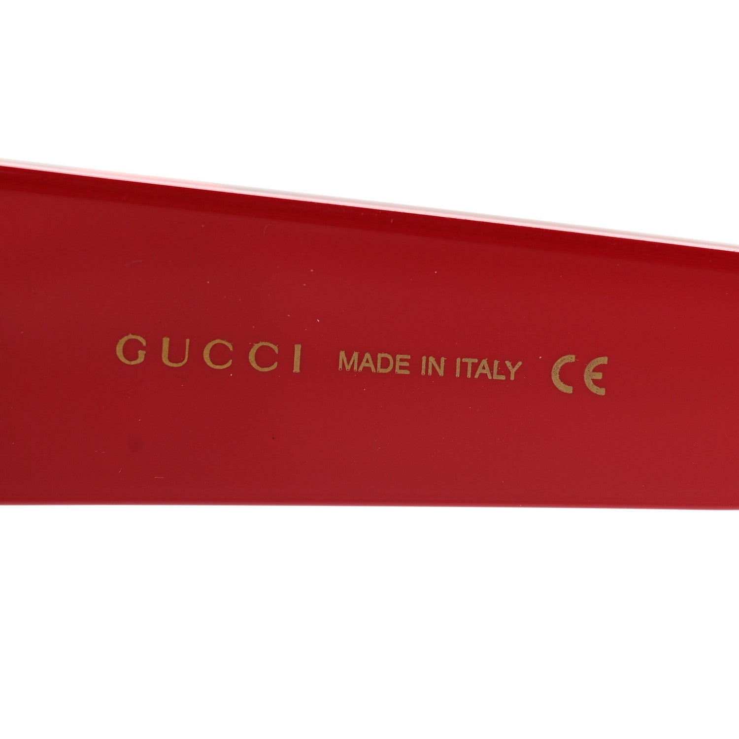 Gucci Square Web Frame GG0178S Sunglasses Red 6 of 7