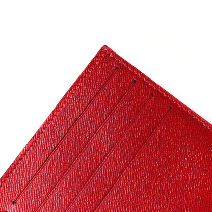 Louis Vuitton Calfskin Felicie Card Holder Insert Cherry 5 of 7