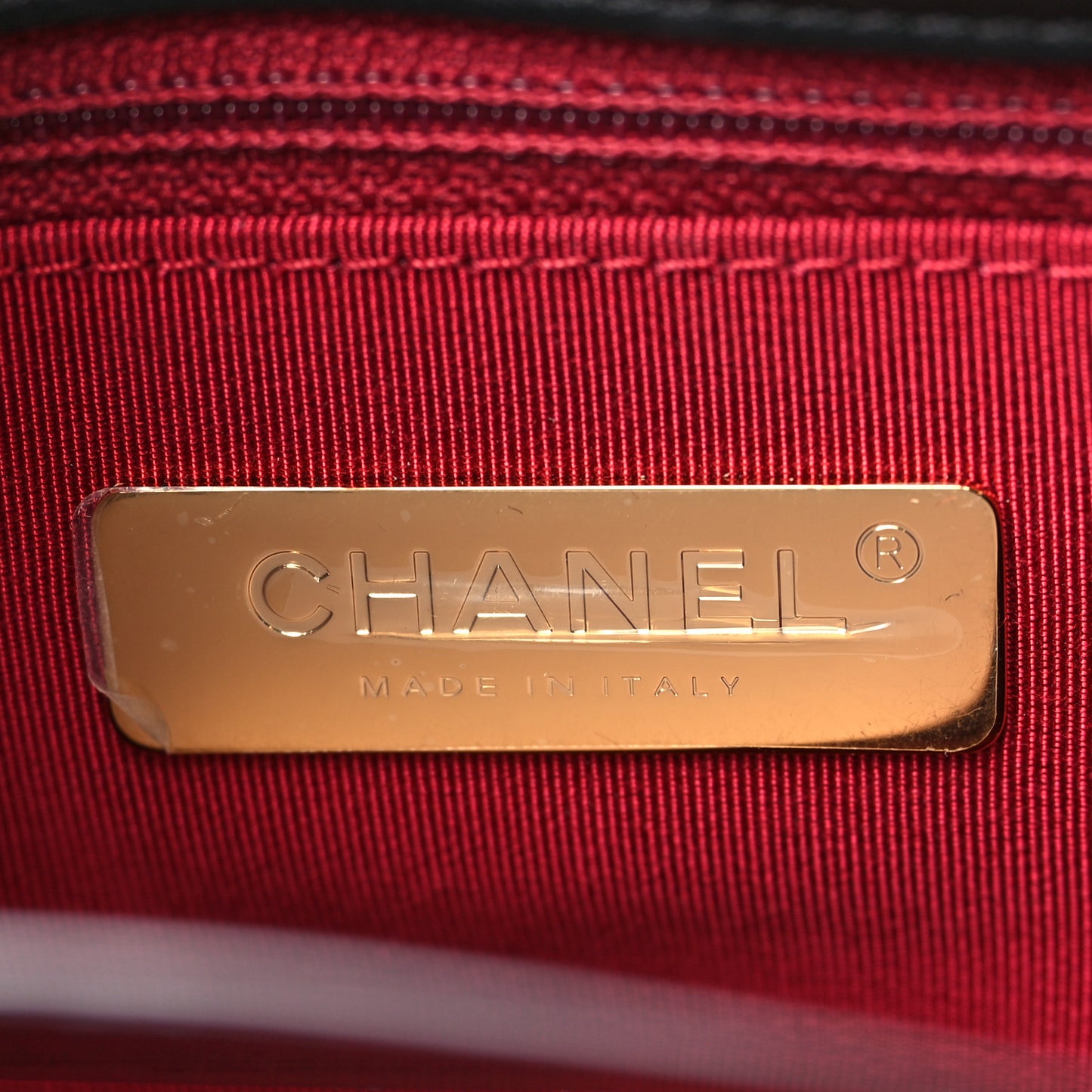 Sequin Quilted Large Chanel 19 Flap Black