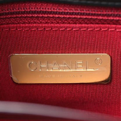 Chanel Sequin Quilted Large Chanel 19 Flap Black 6 of 9