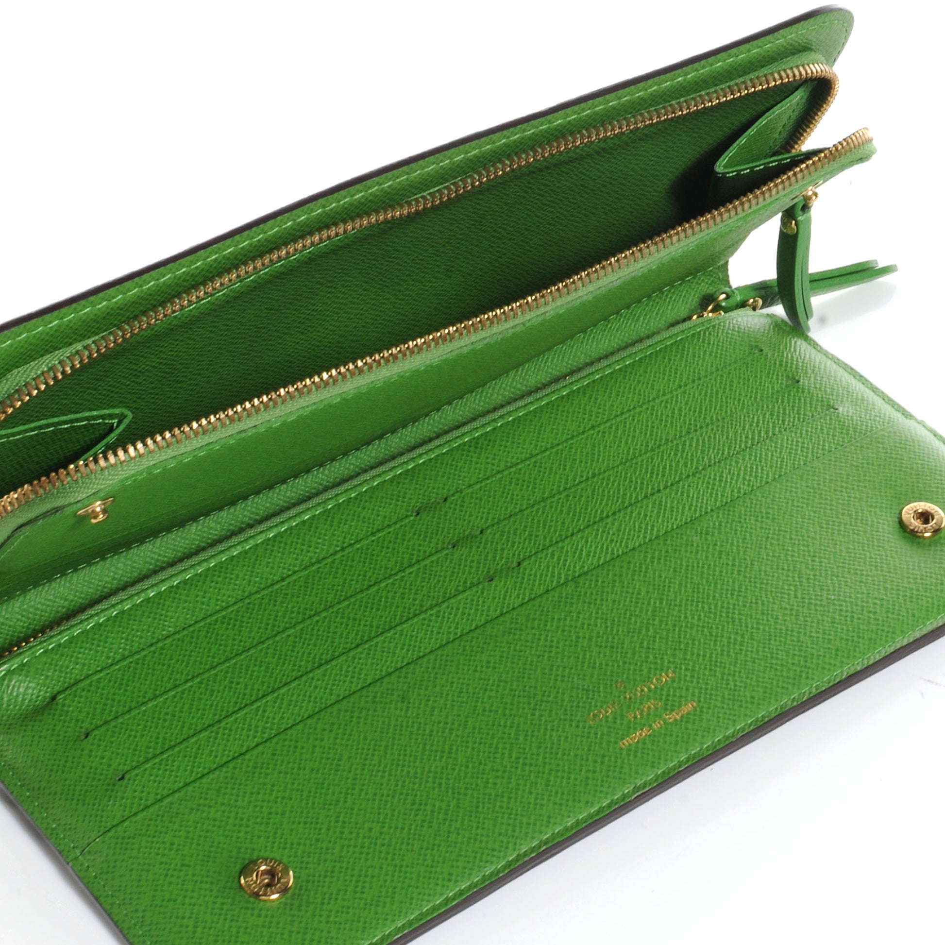 Louis Vuitton Monogram Insolite Wallet Green 5 of 7