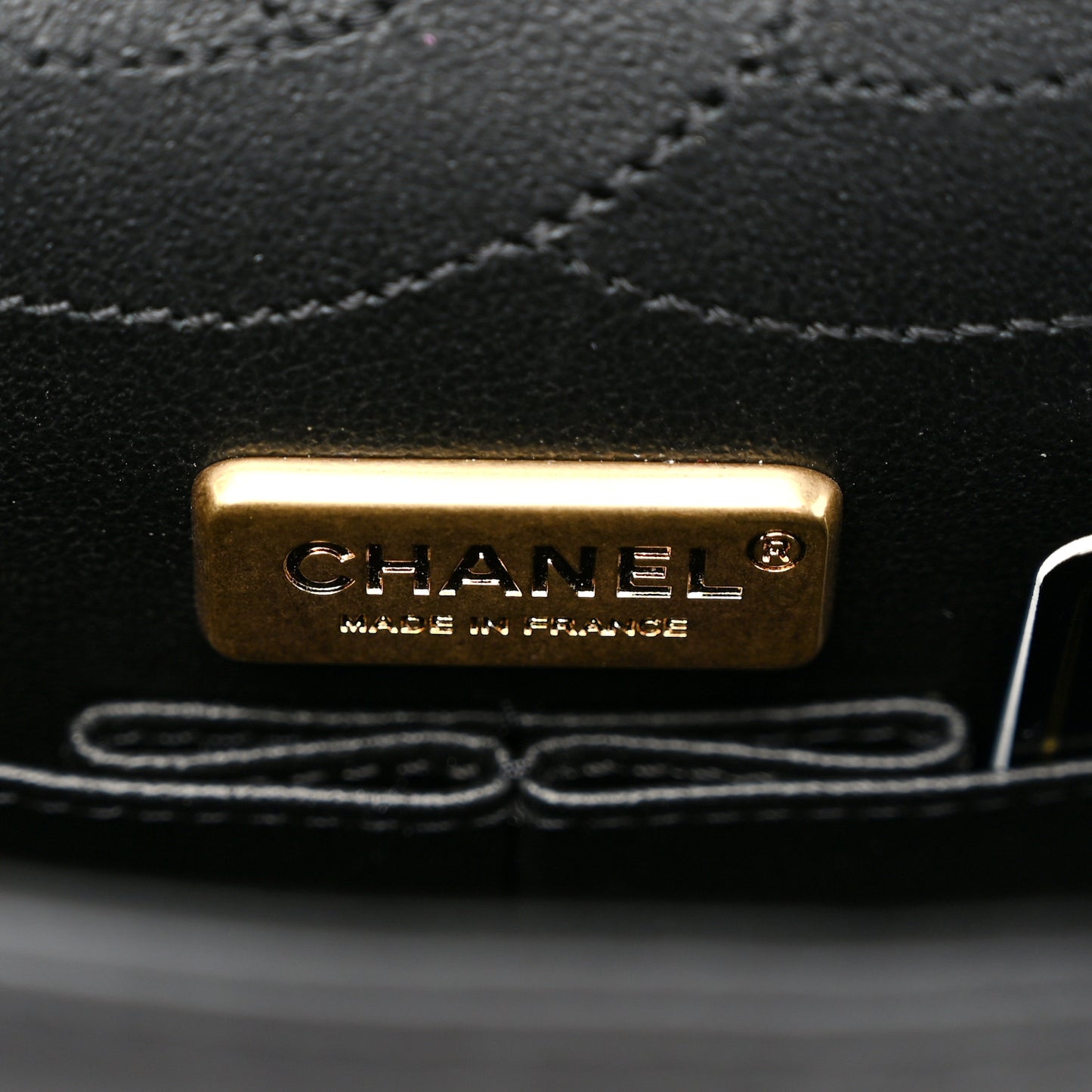 Aged Calfskin Quilted Casino 2.55 Reissue 225 Flap Black