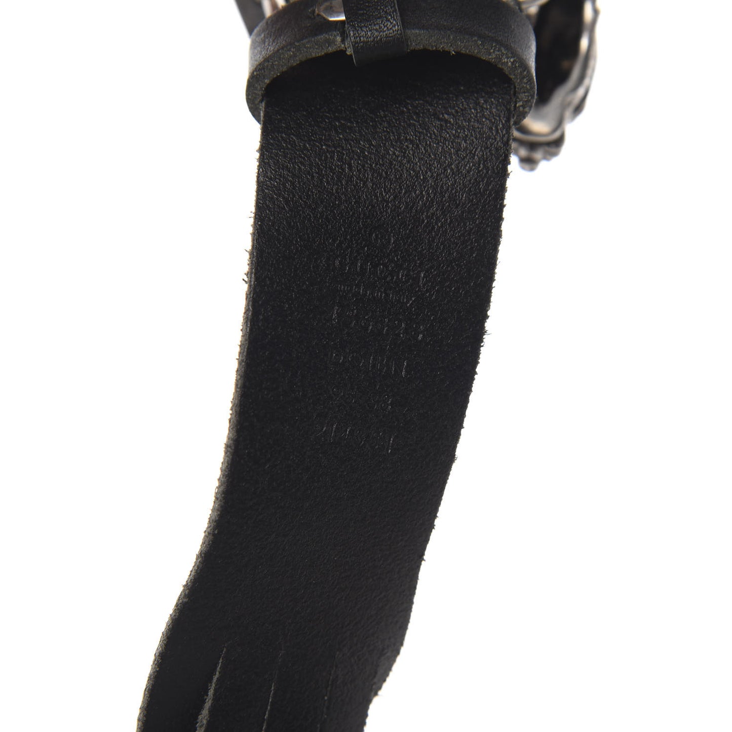Calfskin Braided Dionysus Belt 95 38 Black