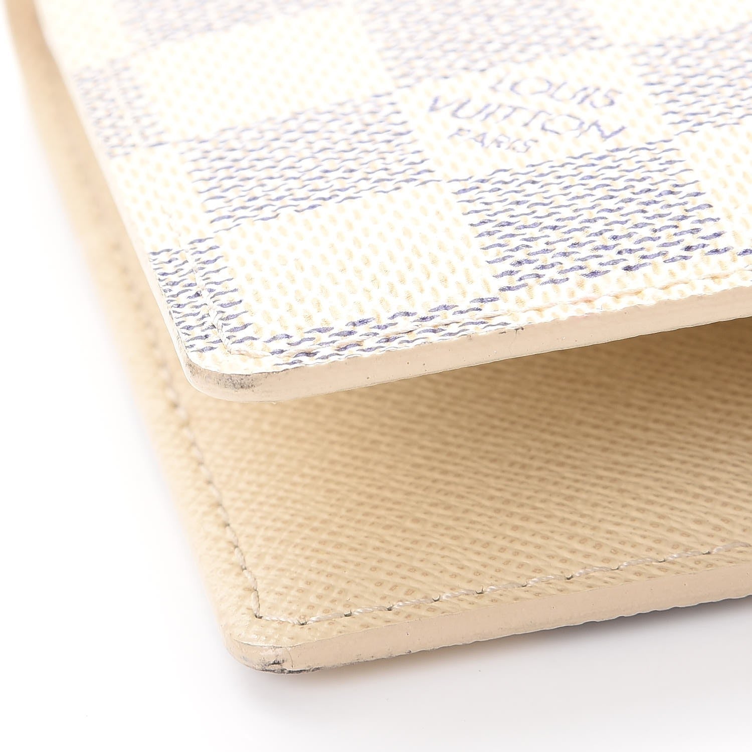Louis Vuitton Damier Azur Small Ring Agenda Cover 8 of 10