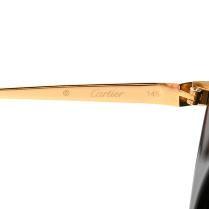 Cartier Panthere Wild De Cartier Sunglasses CT0122S Black 5 of 9