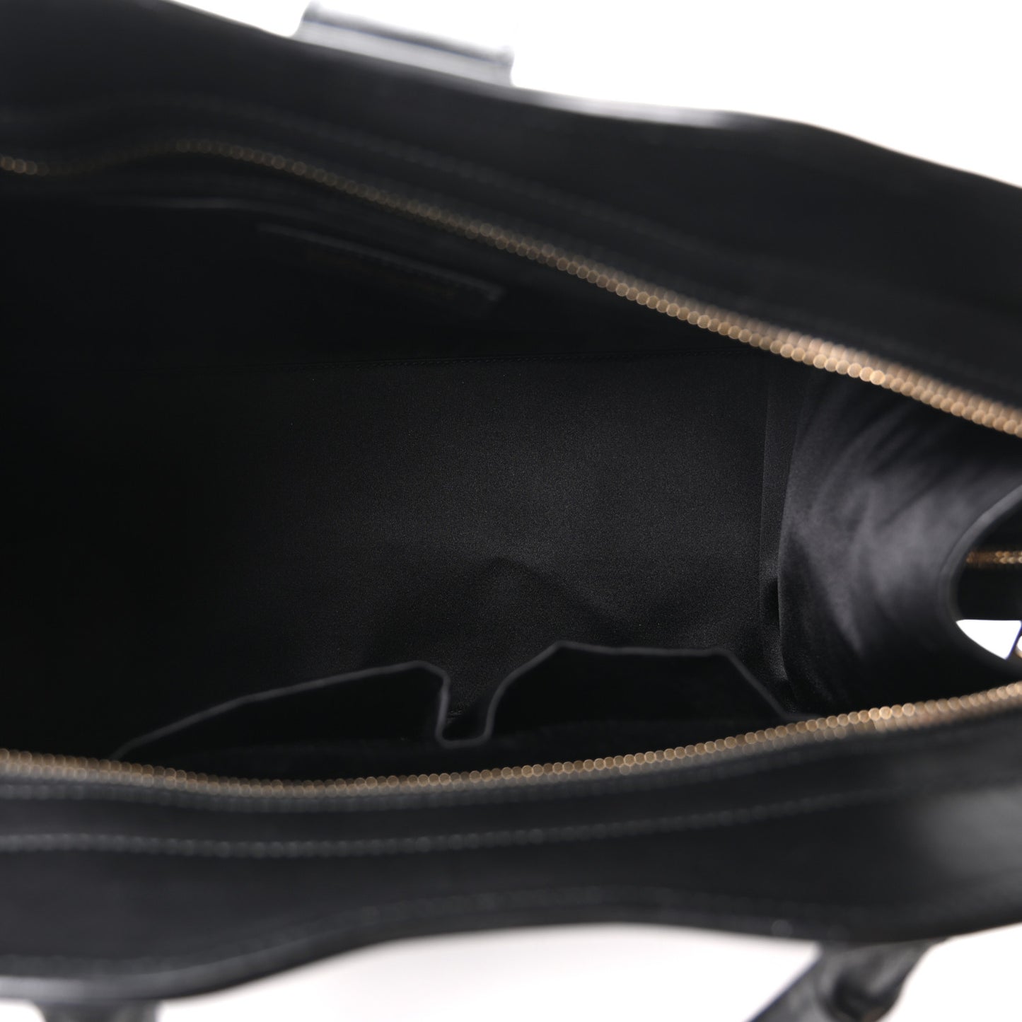 Textured Calfskin Medium Cabas ChYc Black