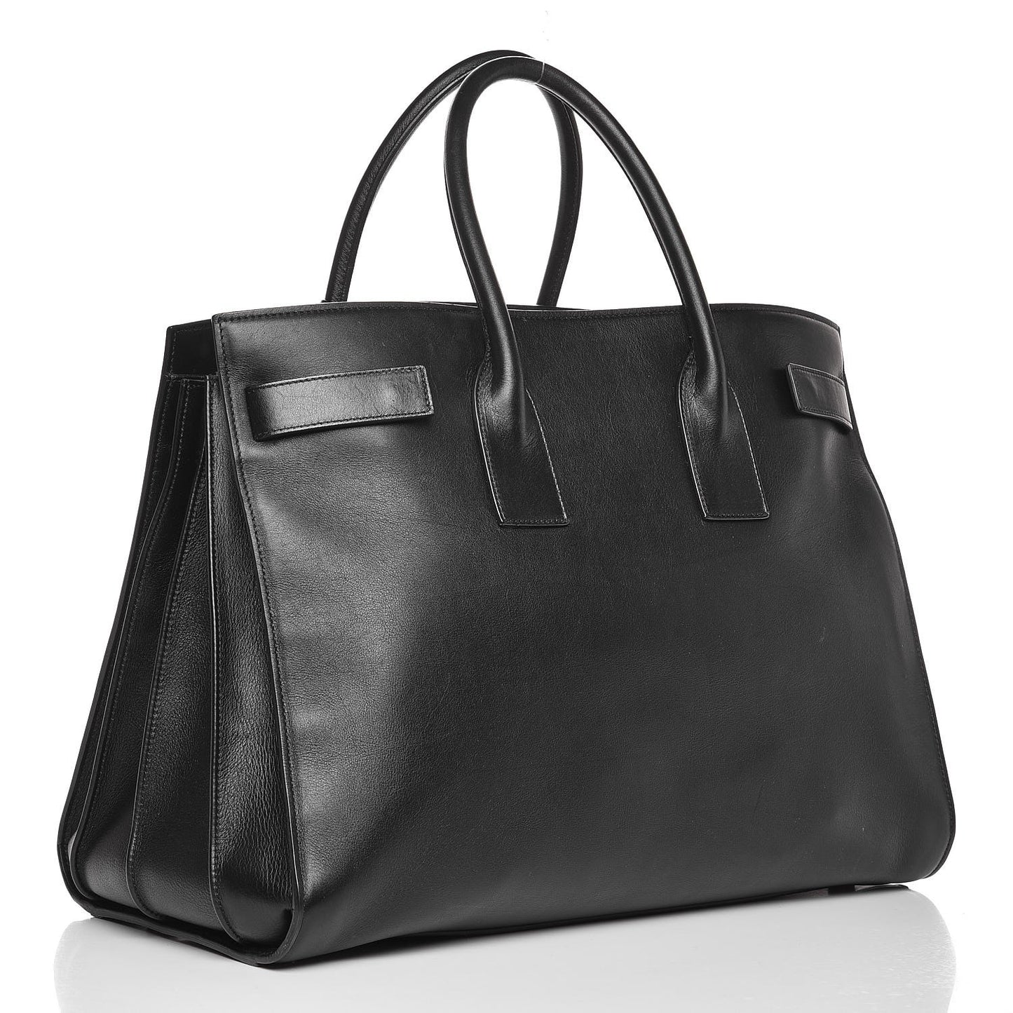 Calfskin Large Sac De Jour Carryall Black