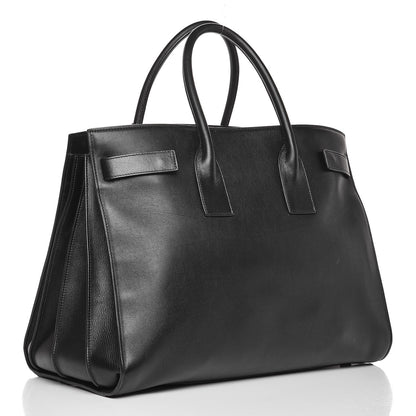 Saint Laurent Calfskin Large Sac De Jour Carryall Black 3 of 11
