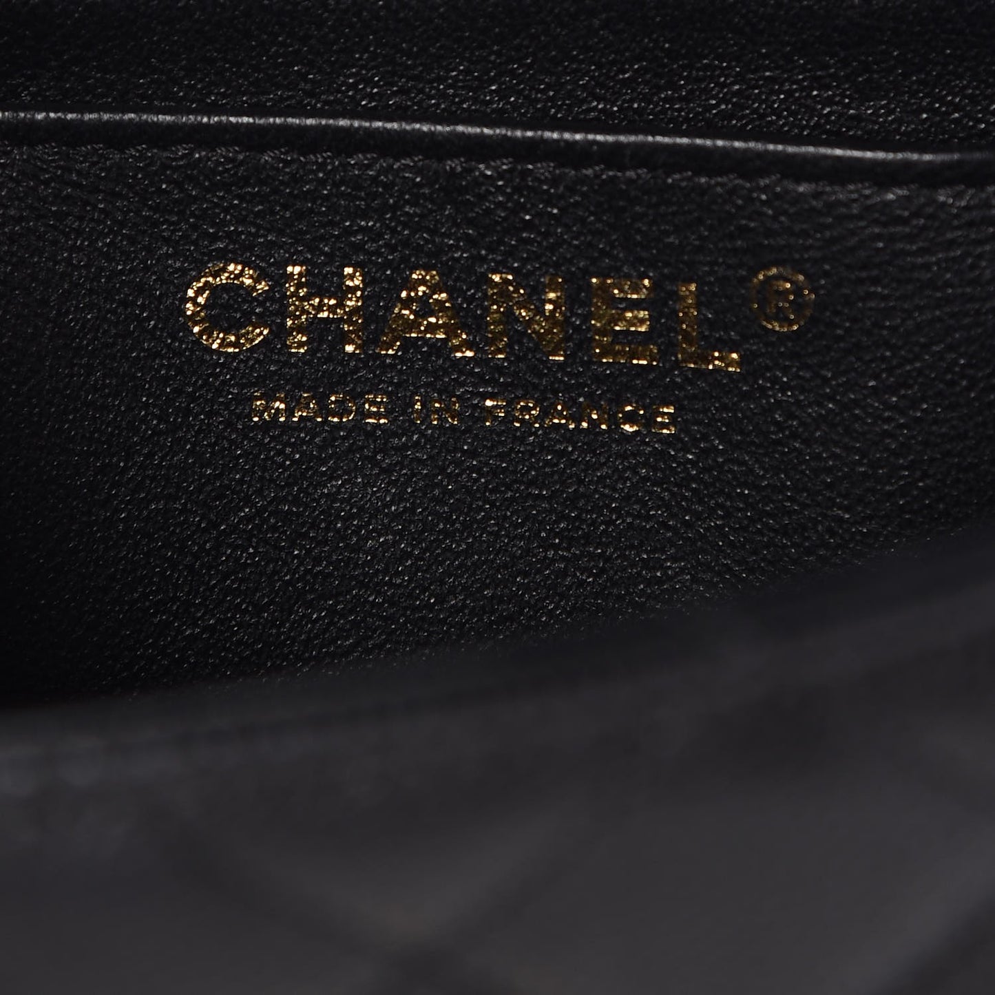 Caviar Quilted Mini Rectangular Flap Black