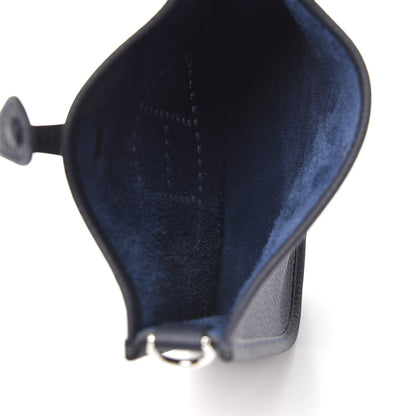 Hermes Taurillon Clemence Evelyne TPM Bleu Nuit 5 of 9