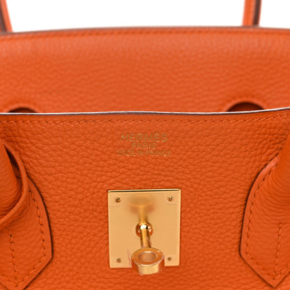 Hermes Togo Birkin 35 Orange 6 of 16