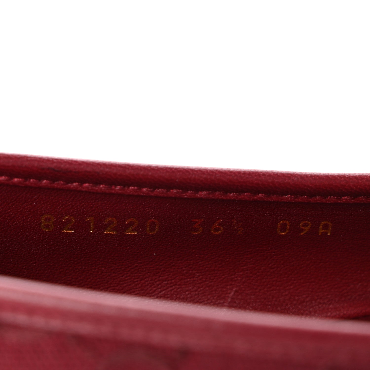 Gucci GG Monogram Horsebit Ballet Flats 36.5 Rosso Ancora 9 of 12