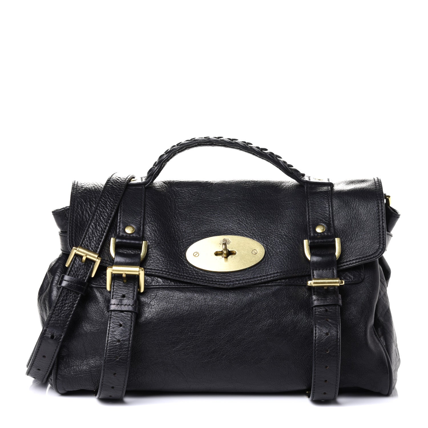 Mulberry Soft Buffalo Medium Alexa Chocolate 2 of 8