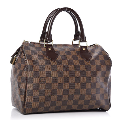 Louis Vuitton Damier Ebene Speedy 25 3 of 10