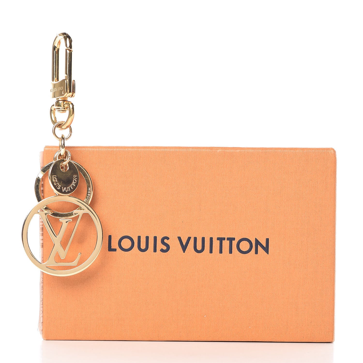 Louis Vuitton LV Circle Bag Charm Key Holder Gold 4 of 4