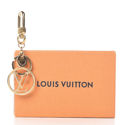 Louis Vuitton LV Circle Bag Charm Key Holder Gold 4 of 4