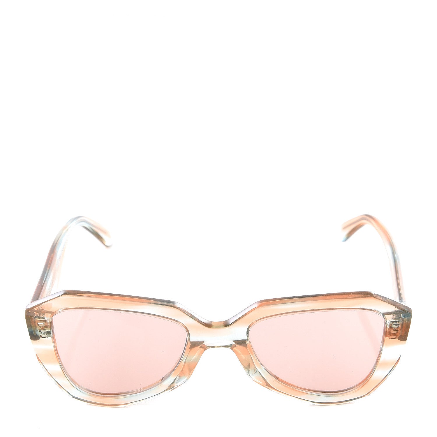 Celine Acetate Sunglasses CL40046U Translucent Pink 2 of 7