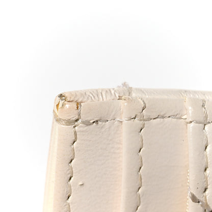 Chanel Lambskin Quilted Card Holder White 12 of 13