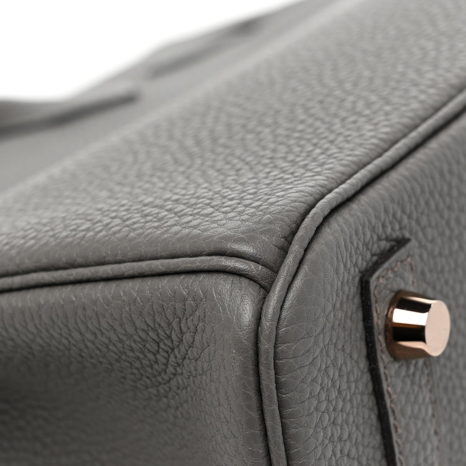 Hermes Togo Birkin 30 Etain 9 of 10