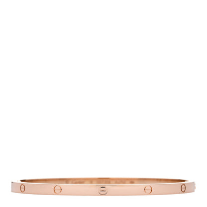 Cartier 18K Pink Gold Small LOVE Bracelet 18 1 of 7
