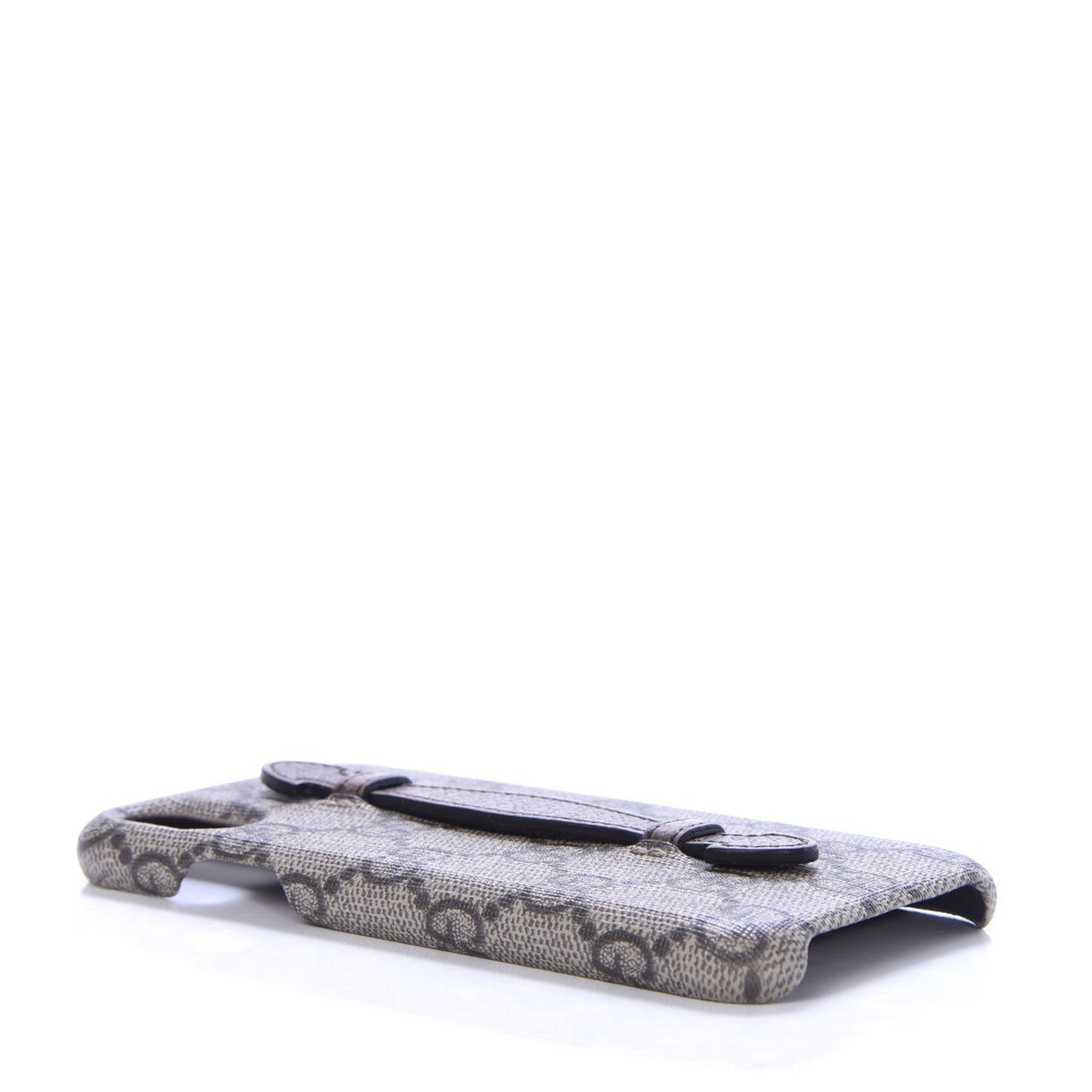 GG Supreme Monogram Top Handle iPhone X/XS Case Beige
