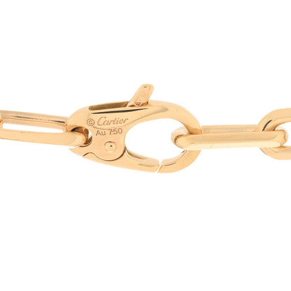 Cartier 18K Yellow Gold SM Santos De Cartier Link Necklace 22" 3 of 3