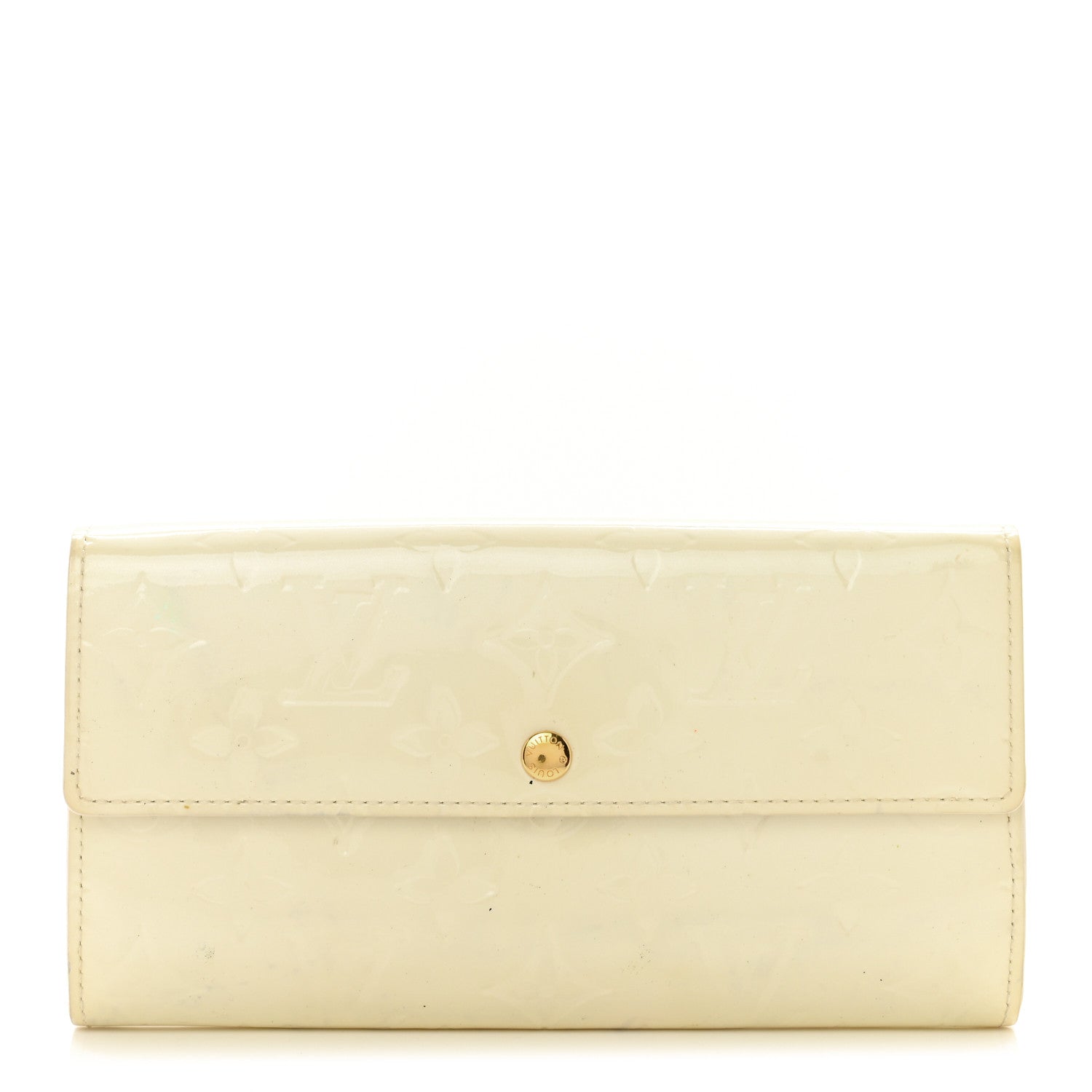 Louis Vuitton Vernis Sarah Wallet Perle 1 of 8
