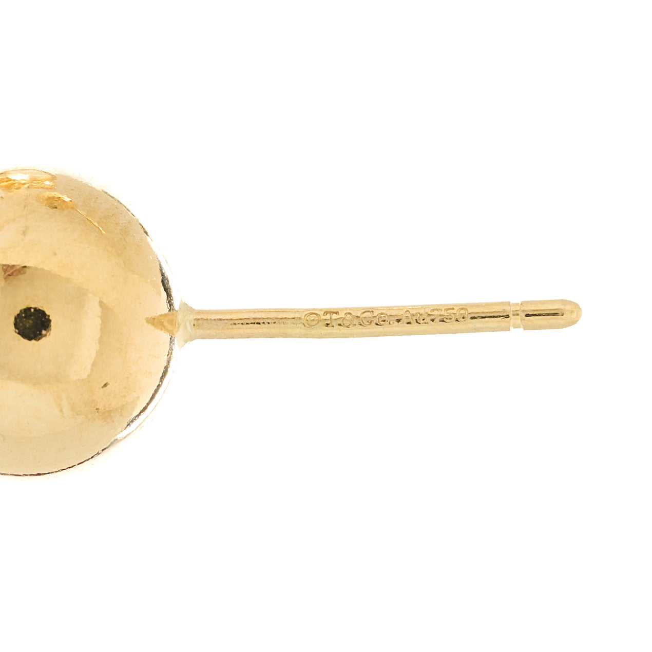 18K Yellow Gold 8mm Hardwear Ball Earrings