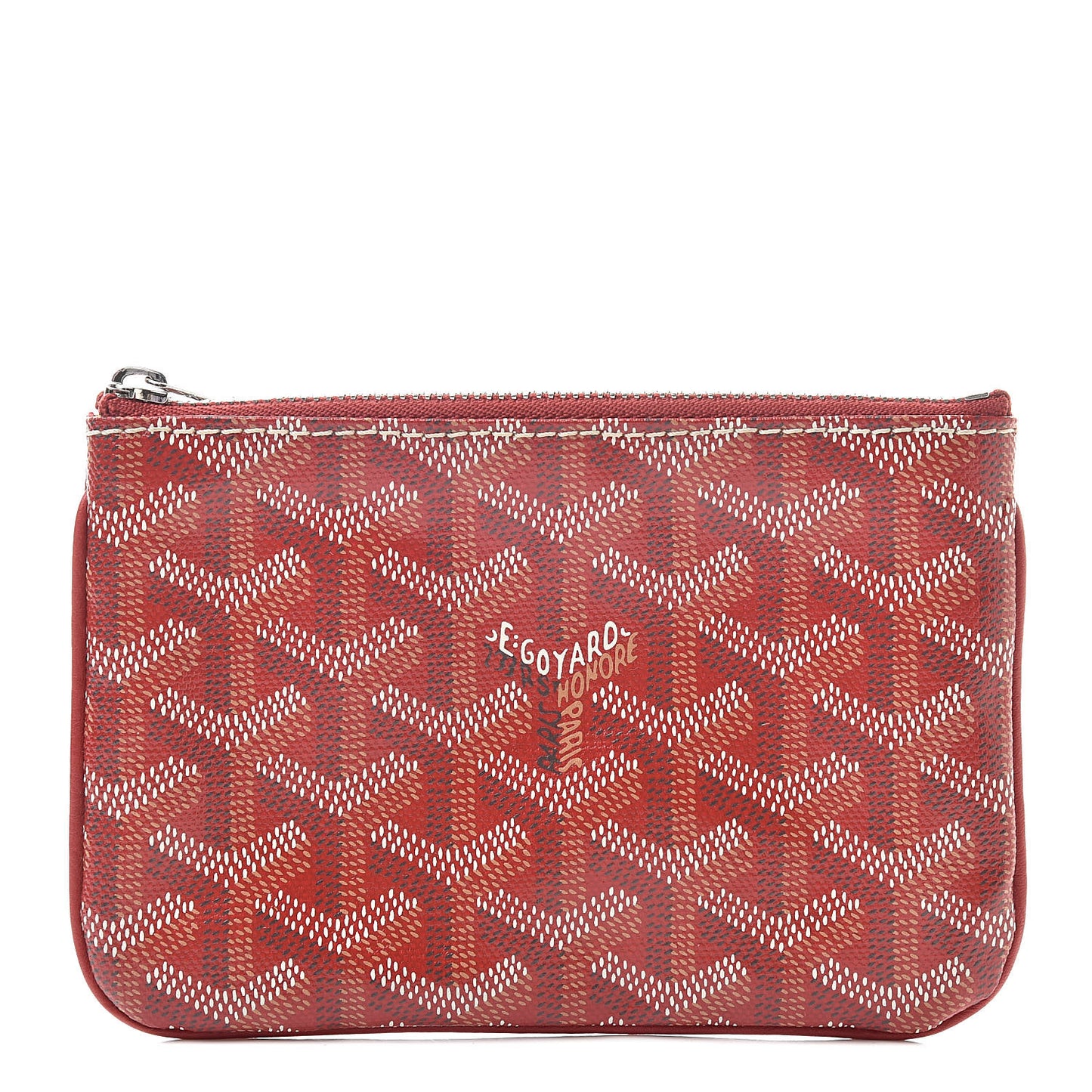 Goyardine Mini Senat Pochette Red