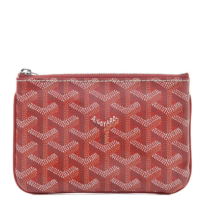 Goyard Goyardine Mini Senat Pochette Red 1 of 7