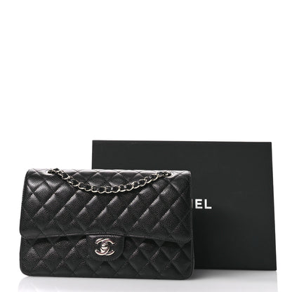 Chanel Caviar Quilted Medium Double Flap Black 11 of 11