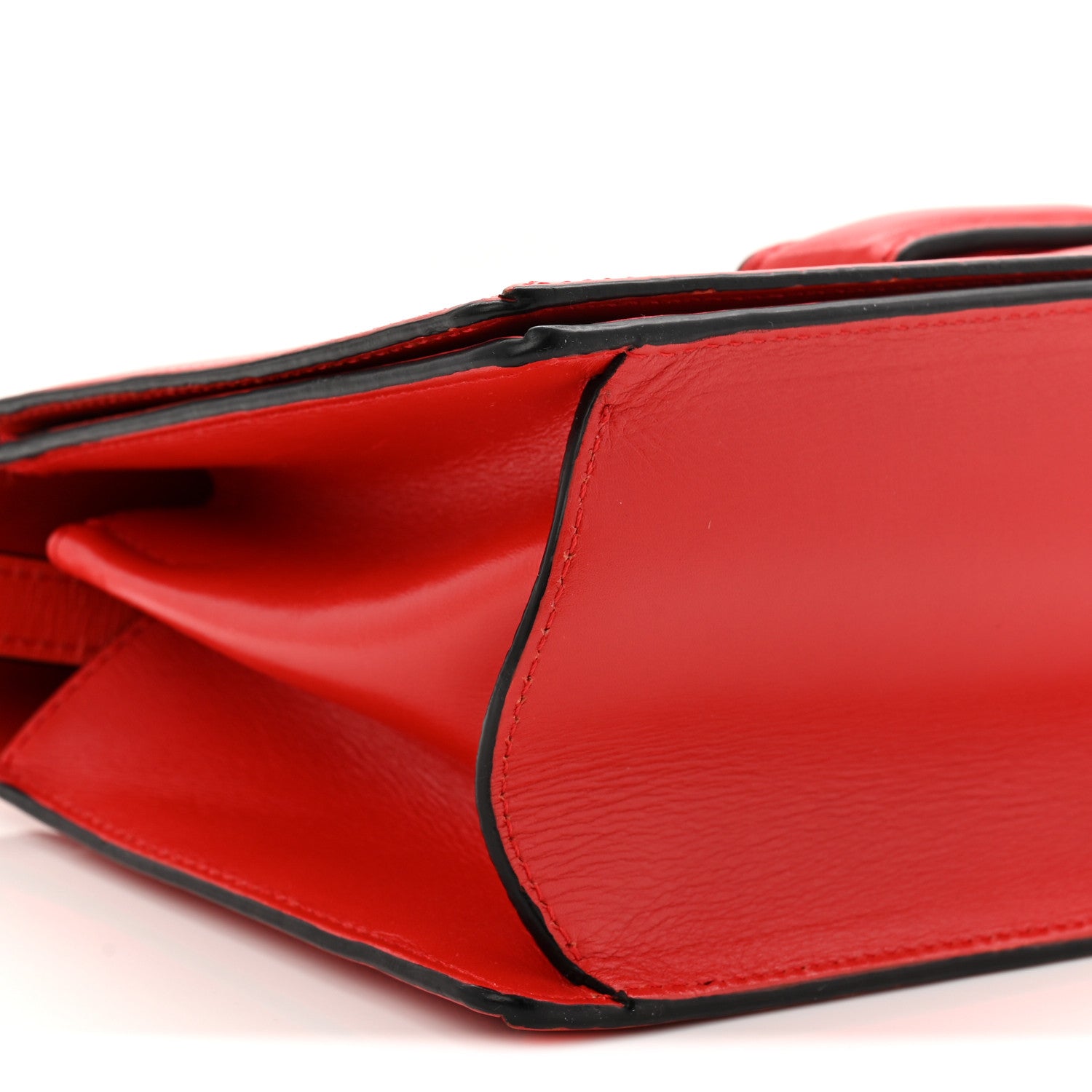 Loewe Calfskin Small Barcelona Shoulder Bag Red 8 of 9