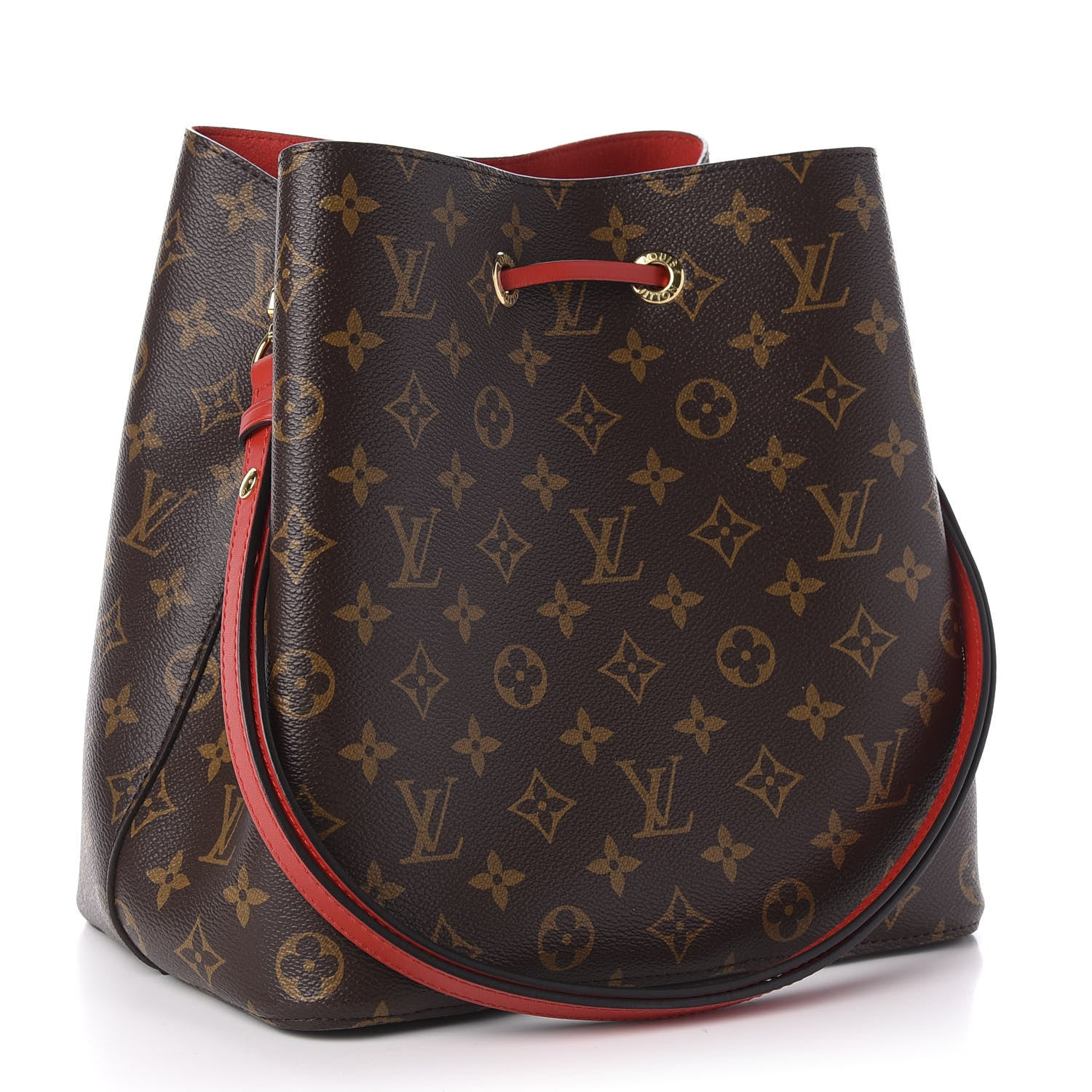 Louis Vuitton Monogram Neonoe MM Coquelicot 3 of 9