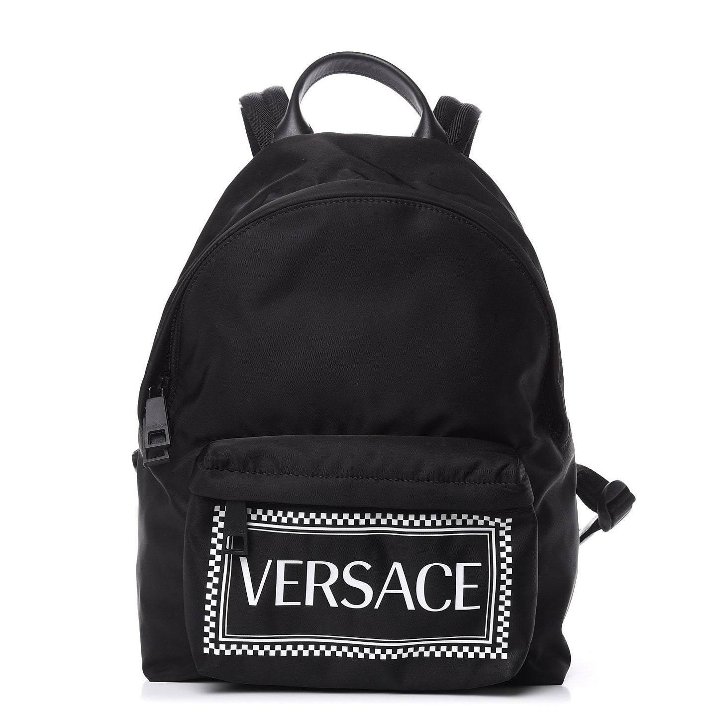 Nylon 90's Vintage Young Logo Backpack Black