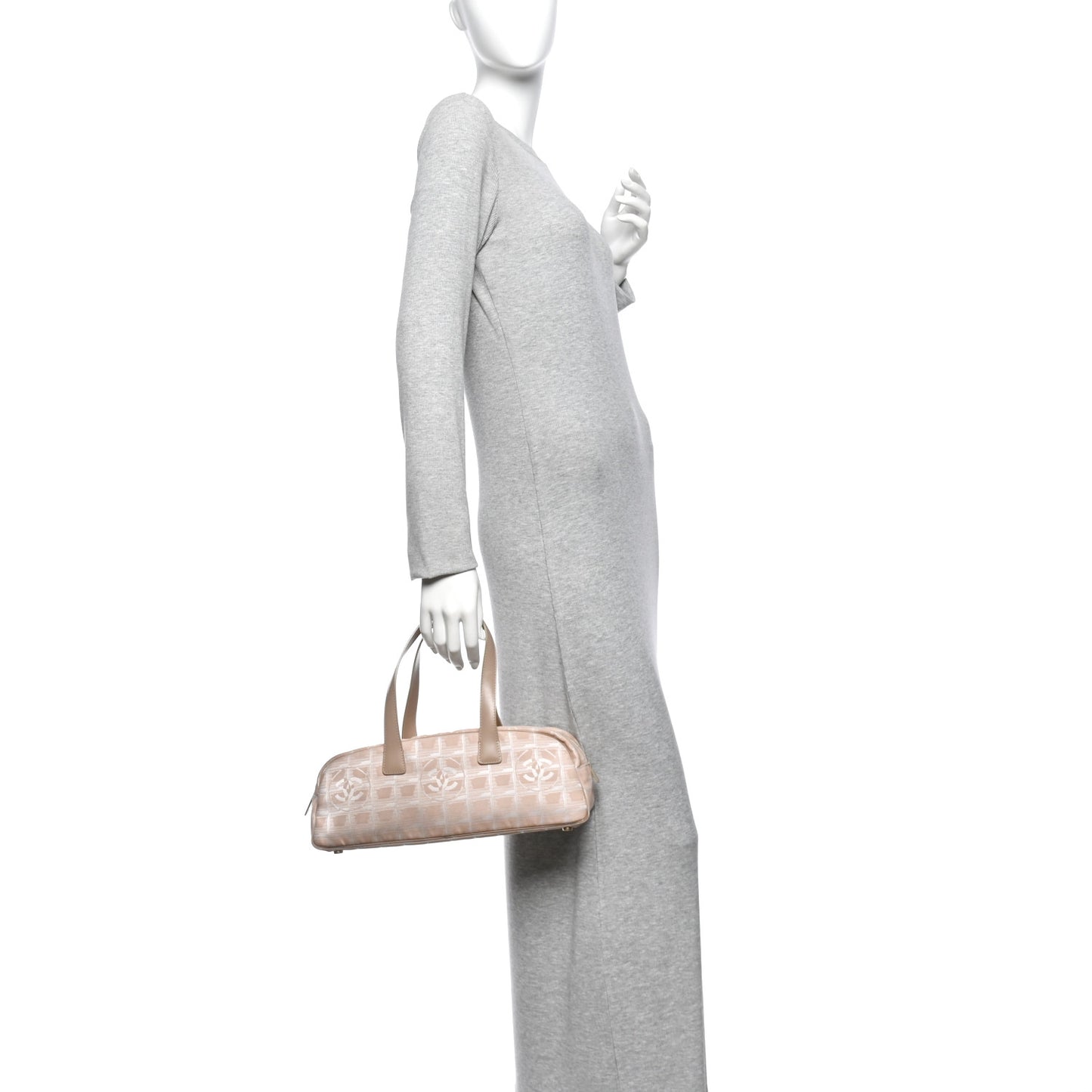 Nylon Travel Bowler Beige